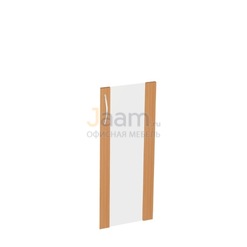 Мебель для персонала Дверь стеклянная низкая в рамке ЛДСП правая Э-51.0 Пр