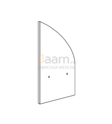 Мебель для гостиниц Панель для прикроватной тумбочки правая R5533