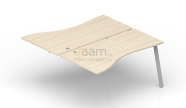 Мебель для персонала Приставной элемент (2 громмета) AR2TPG169