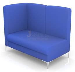 Офисный диван из экокожи M6-D2L/D2R