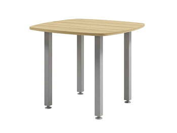 Стол для переговоров в комплекте с опорами 50096 Space S-102 890x890x730