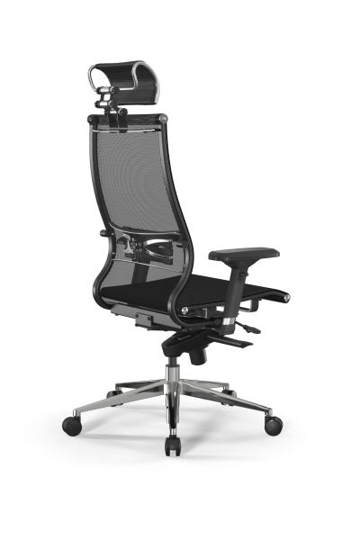 Кресло для руководителя Метта Samurai L2-9D - TS /Kb00/Nb00/D04P/H2cL-3D(M06.B32.G11.W03) (Черный)