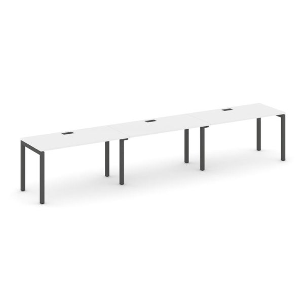 Рабочая станция 1 сторонняя SN-5P.ORS-031 (2940х600х750) (Белый/Металл Антрацит)