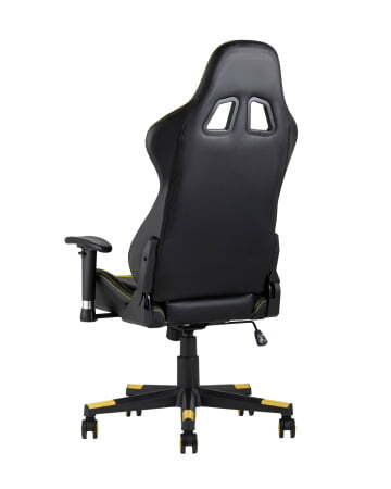 Кресло игровое TopChairs Cayenne желтое (Геймерское кресло Cayenne желтый)