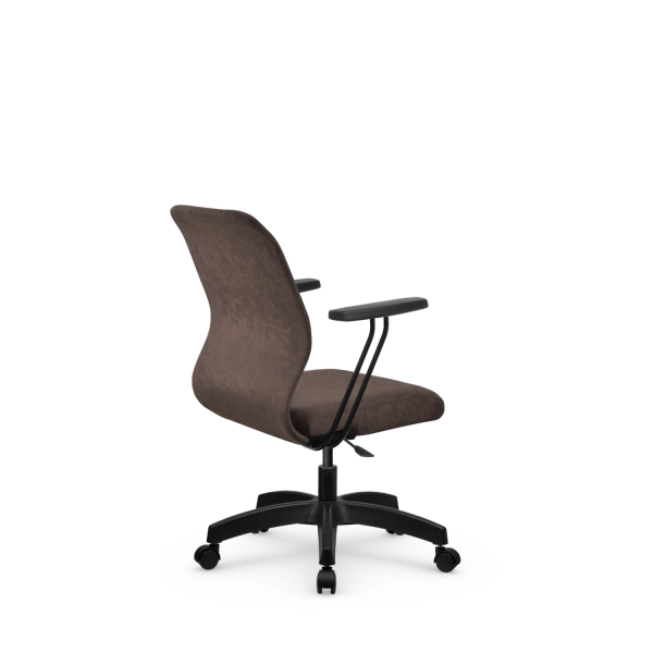 Кресло для руководителя Метта SU-Mr-4(Vivaldi)/подл.109/осн.005 (Темно-коричневый)