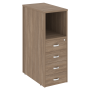 Тумба 4 ящика завершающая, левая Onix O.R-TV-4L 436x767x1185