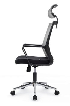 Кресло Mint RCH M1029HBE Серый/Черный