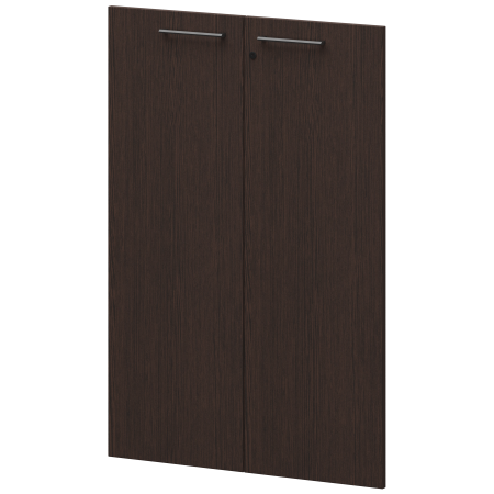 Фасады Кортез KZF-38 784x18x1158 (Дуб венге/Графит)
