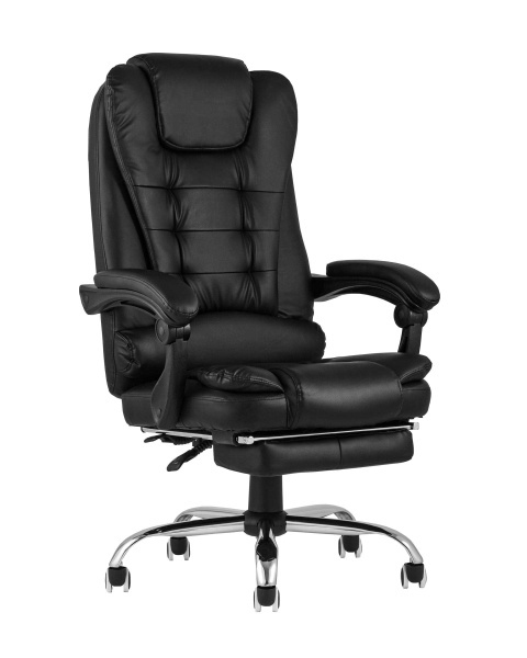 Кресло руководителя TopChairs President черное (Компьютерное кресло President черный)