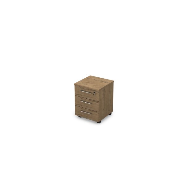 Тумба подкатная Gloss line 9НТ.004 450x450x600 (Teakwood)