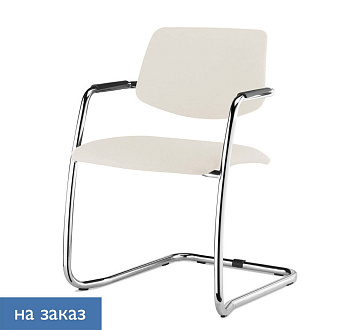 URBAN Кресло на полозьях хром